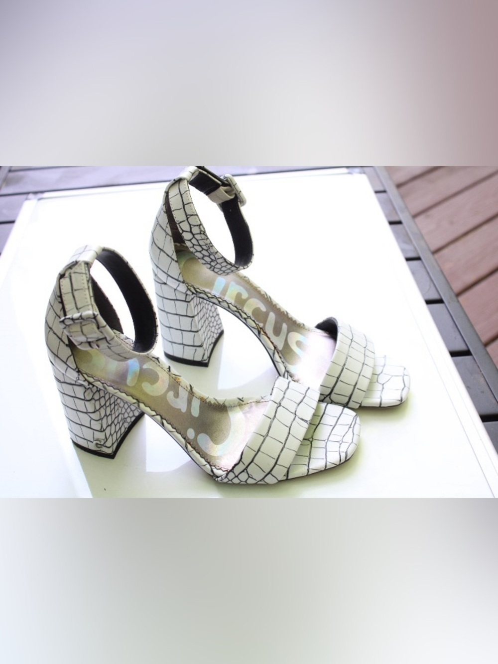 Circus by Sam Edelman Elizabeth block heel sandals